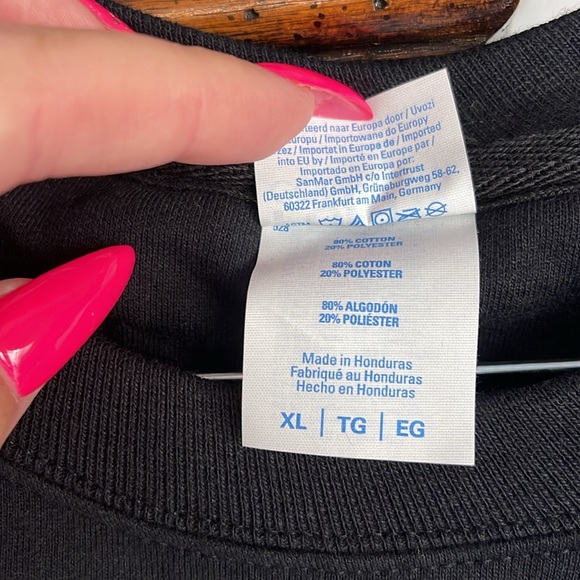 Men’s Where My Ho’s At Santa 🎅🏾 Ugly Christmas Sweater🎄 Sweatshirt Sz XL - Picture 2 of 3